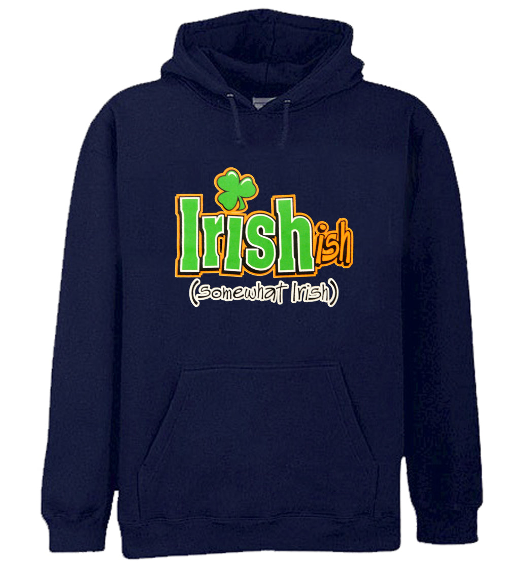 Irish-Ish Funny Adult Hoodie