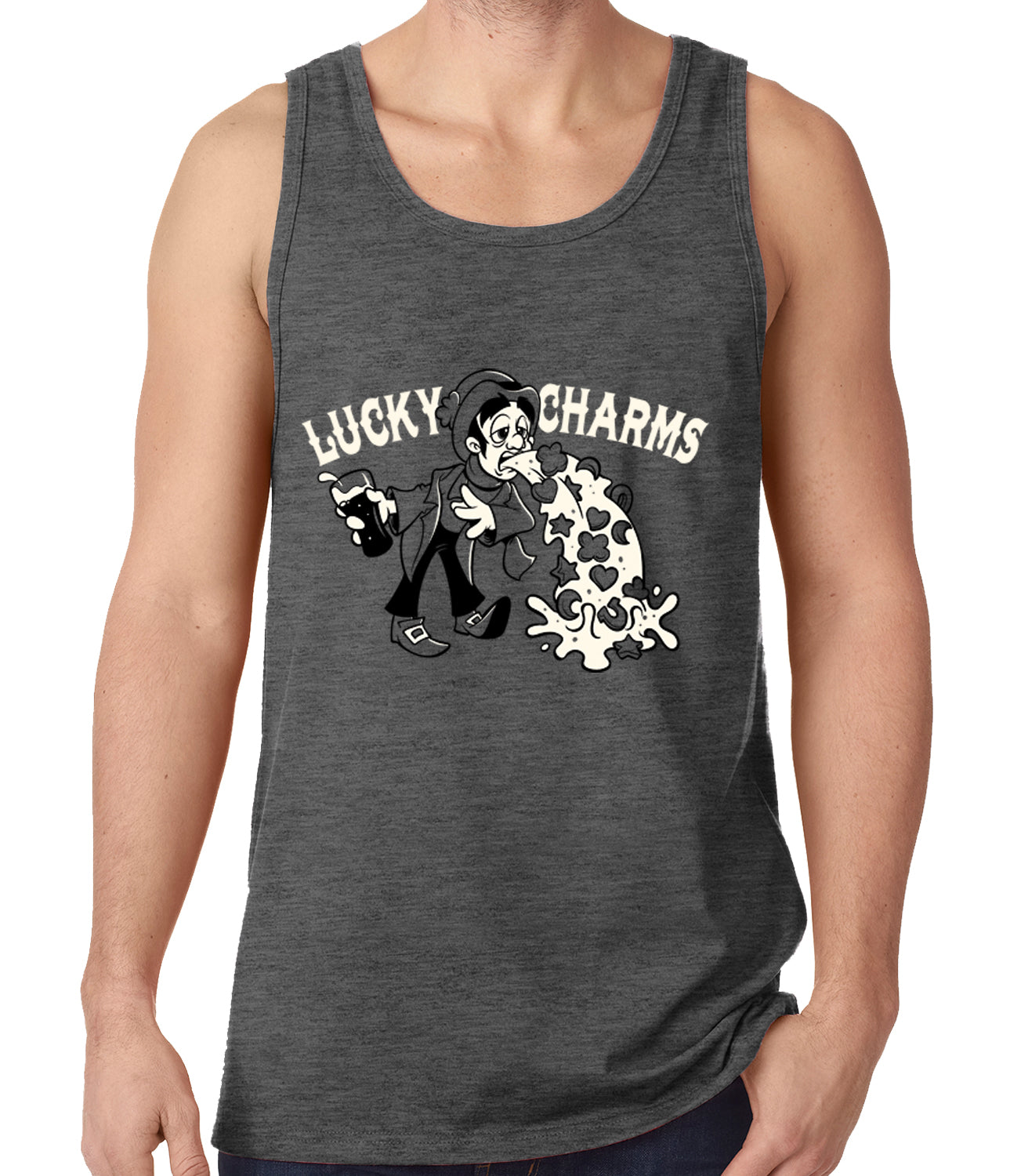 Irish Lucky Charms Funny Drinking Tank Top