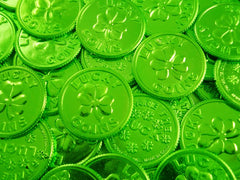 Irish Shamrock Lucky Coins