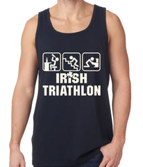 Irish Triathlon Funny St. Patrick's Day Tank Top