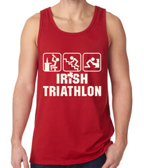 Irish Triathlon Funny St. Patrick's Day Tank Top