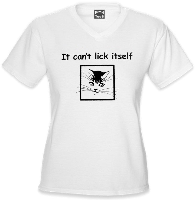 It Can't Lick Itself Girls T-Shirt