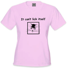 It Can't Lick Itself Girls T-Shirt