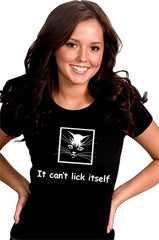 It Can't Lick Itself Girls T-Shirt