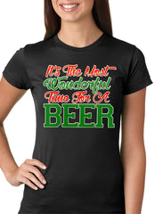 It's The Most Wonderful Time For A Beer Girls T-shirt