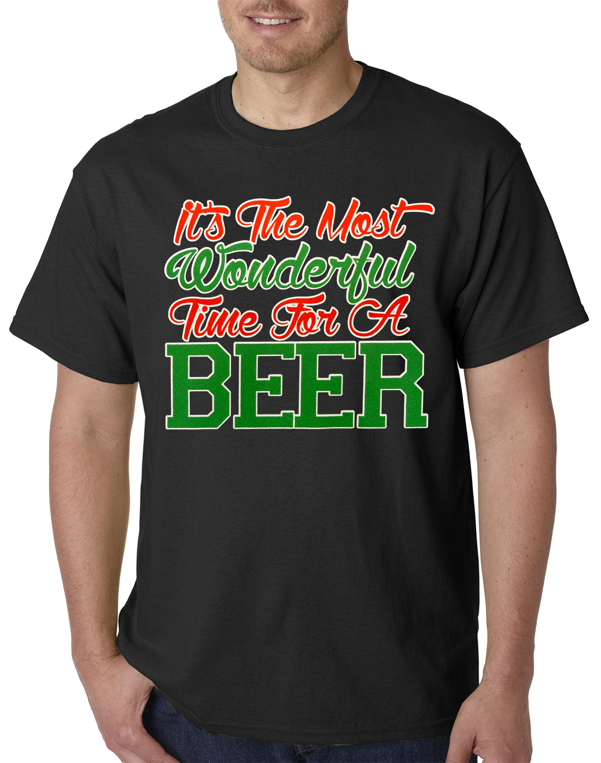 It's The Most Wonderful Time For A Beer Mens T-shirt