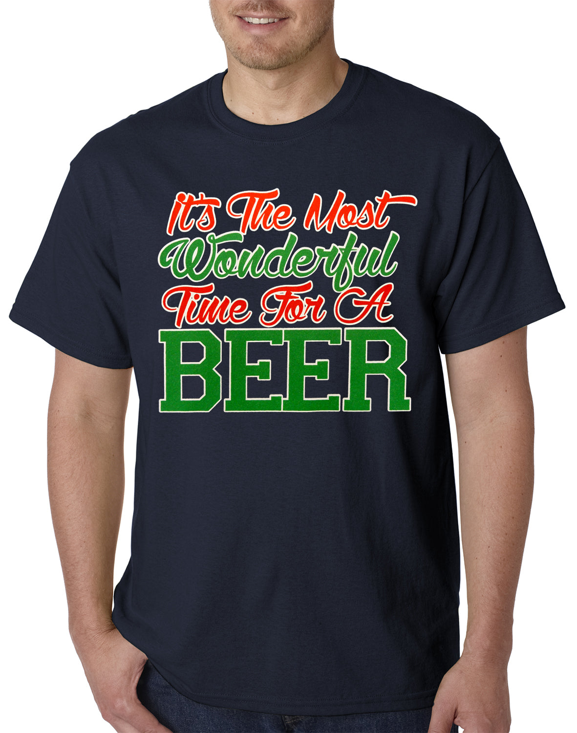 It's The Most Wonderful Time For A Beer Mens T-shirt