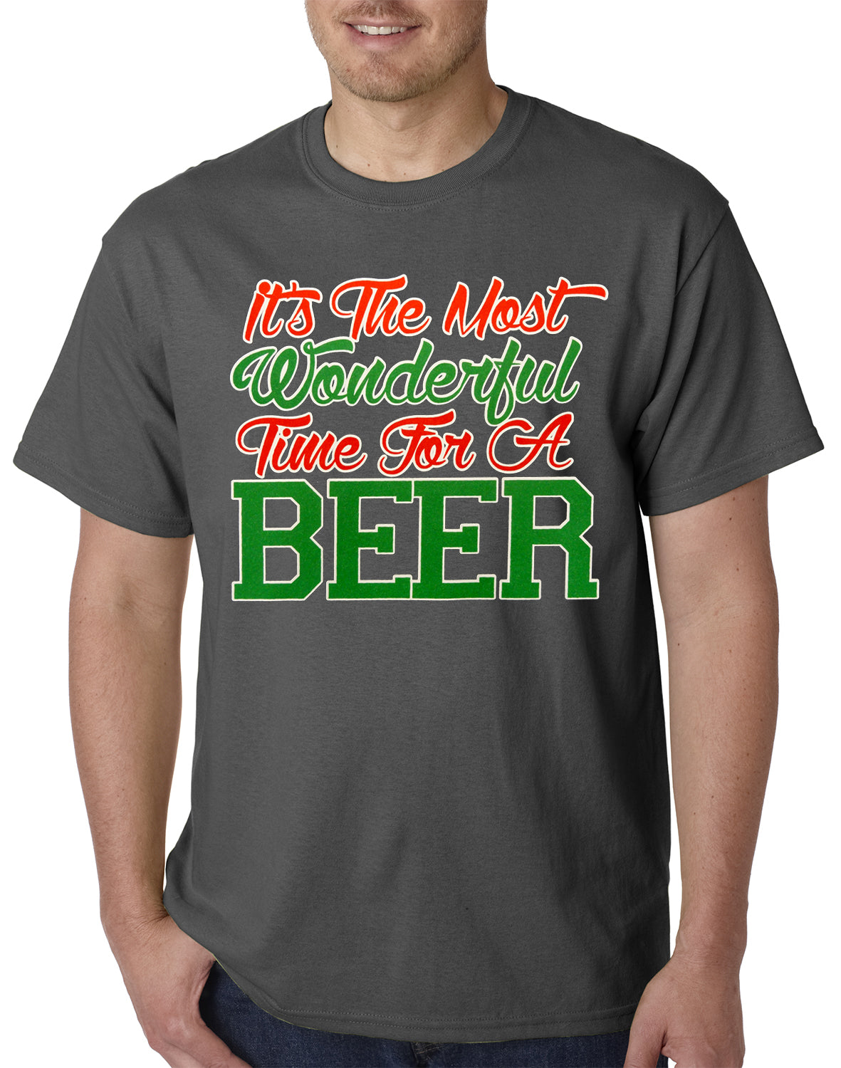 It's The Most Wonderful Time For A Beer Mens T-shirt