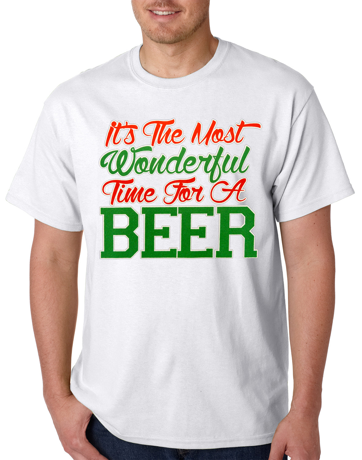 It's The Most Wonderful Time For A Beer Mens T-shirt