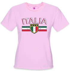 Italia Vintage Shield International Girls T-Shirt