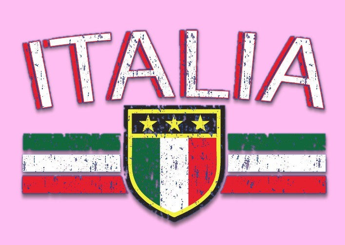 Italia Vintage Shield International Girls T-Shirt
