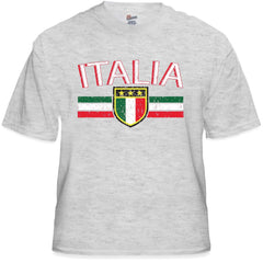 Italia Vintage Shield International Mens T-Shirt