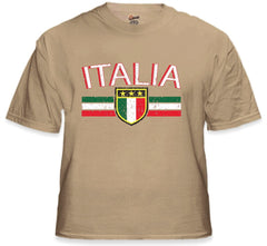 Italia Vintage Shield International Mens T-Shirt