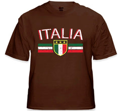 Italia Vintage Shield International Mens T-Shirt