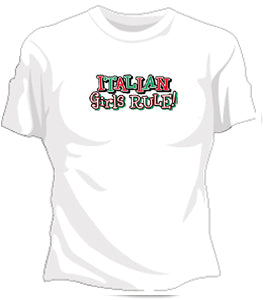 Italian Girls Rule Girls T-Shirt