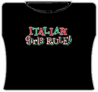 Italian Girls Rule Girls T-Shirt
