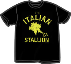 Italian Stallion T-Shirt (Black)