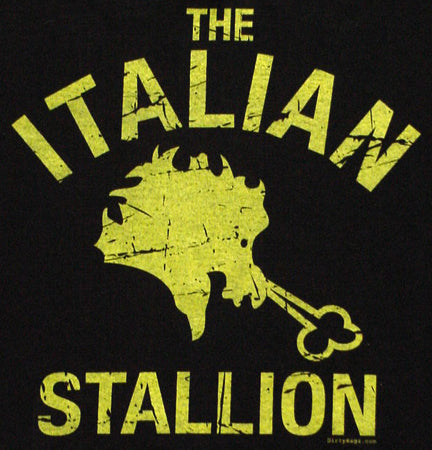 Italian Stallion T-Shirt (Black)