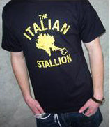 Italian Stallion T-Shirt (Black)