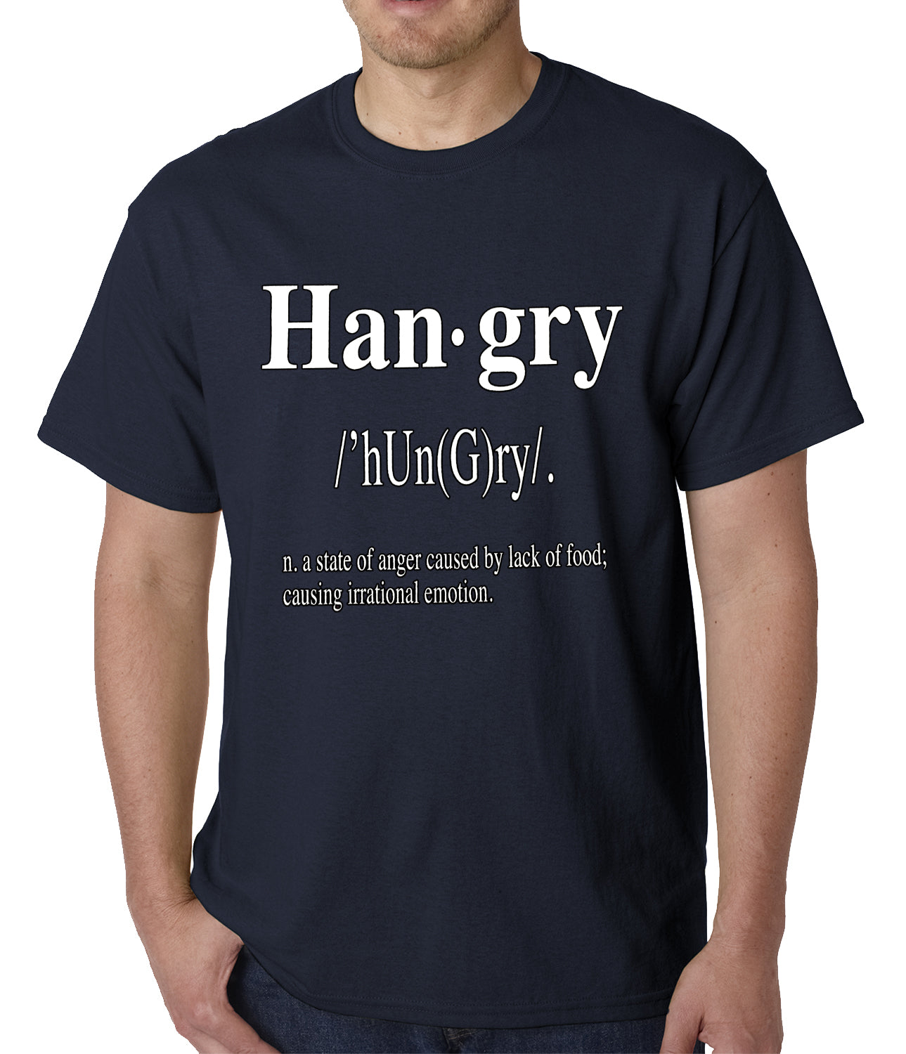 Hangry Definition Mens T-shirt