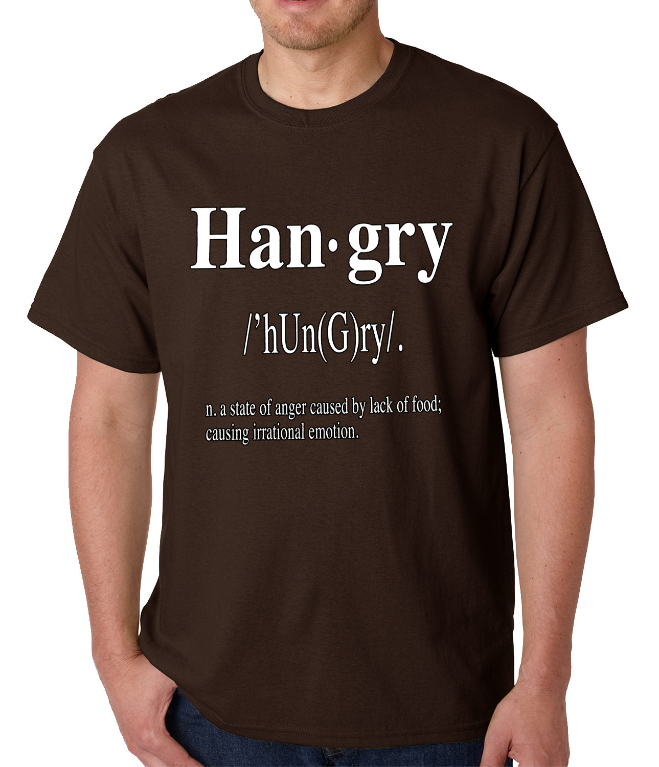 Hangry Definition Mens T-shirt