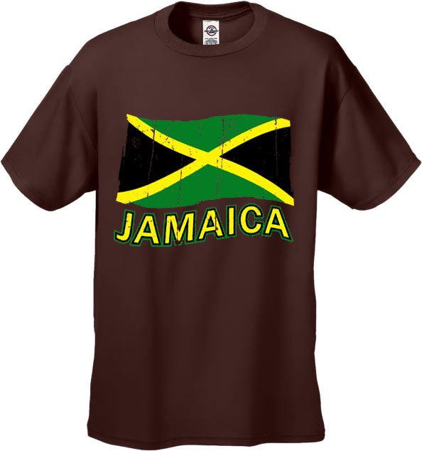 Jamaica Vintage Flag Men's T-Shirt