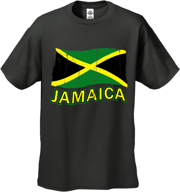Jamaica Vintage Flag Men's T-Shirt