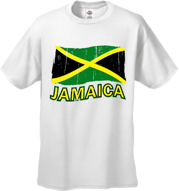Jamaica Vintage Flag Men's T-Shirt