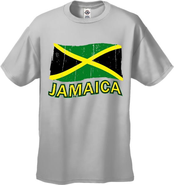 Jamaica Vintage Flag Men's T-Shirt