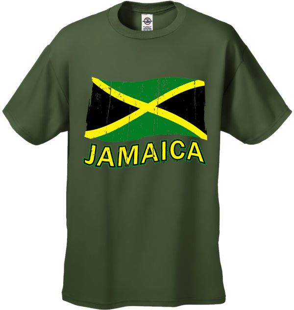 Jamaica Vintage Flag Men's T-Shirt