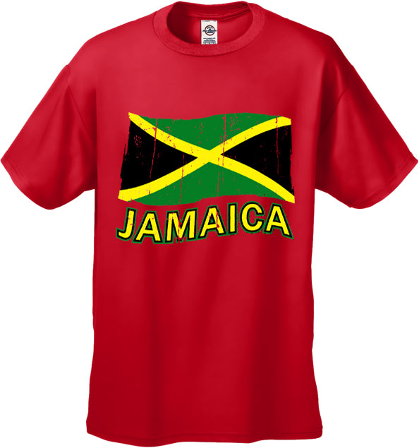 Jamaica Vintage Flag Men's T-Shirt