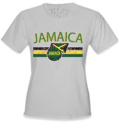 Jamaica Vintage Shield International Girls T-Shirt