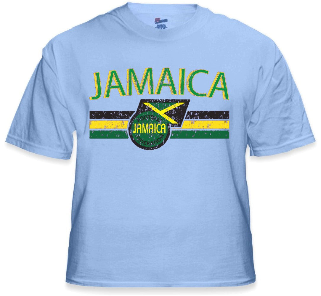 Jamaica Vintage Shield International Mens T-Shirt