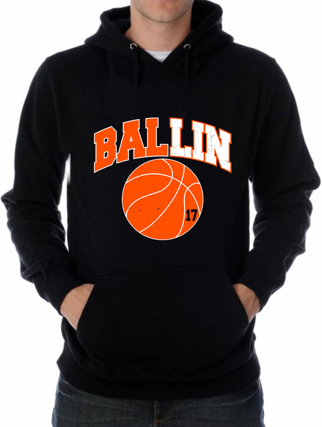Jeremy Lin Basketball BAL-LIN Adult Hoodie