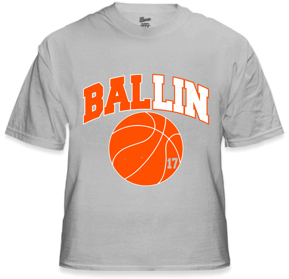 Jeremy Lin Basketball BAL-LIN Mens T-shirt