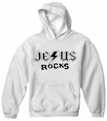 Jesus Rocks Adult Hoodie