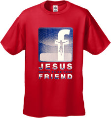 Jesus Wants To Be Your Friend Men's T-Shirt