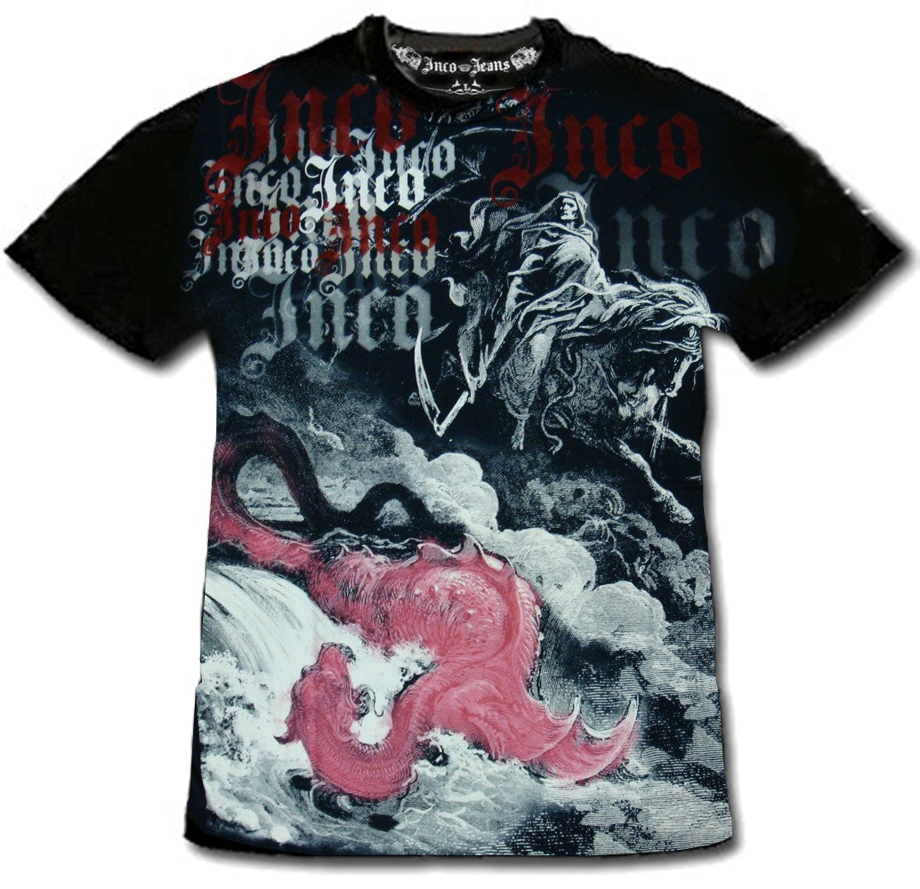 JNCO Clothing - JNCO Tshirt "Fourth Horseman of the Apocalypse"