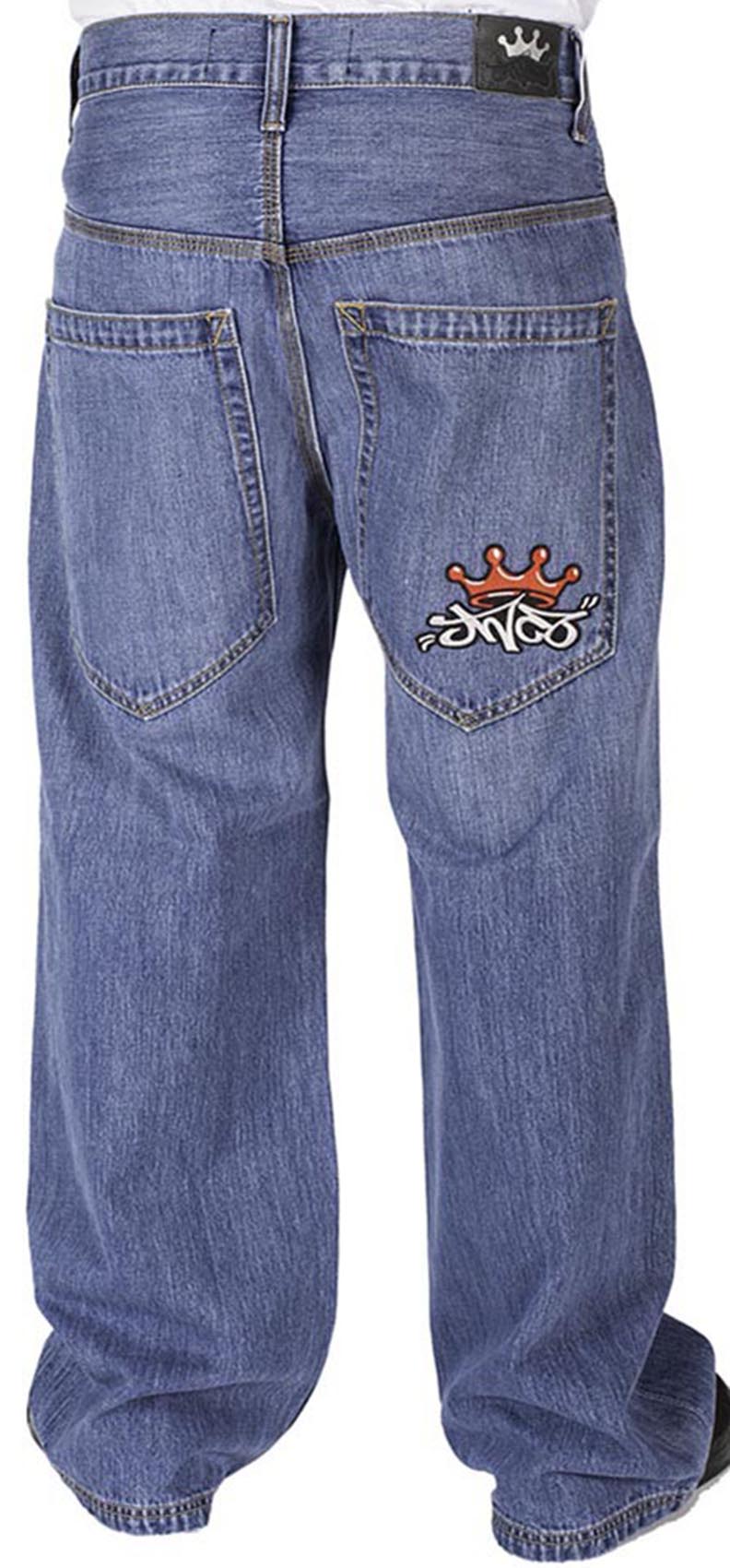 JNCO Jeans - JNCO Half Pipes Jeans (Stone Wash)