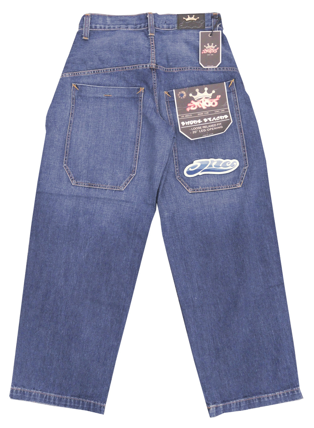JNCO Jeans - JNCO Smoke Stacks Jeans (Stone Wash)