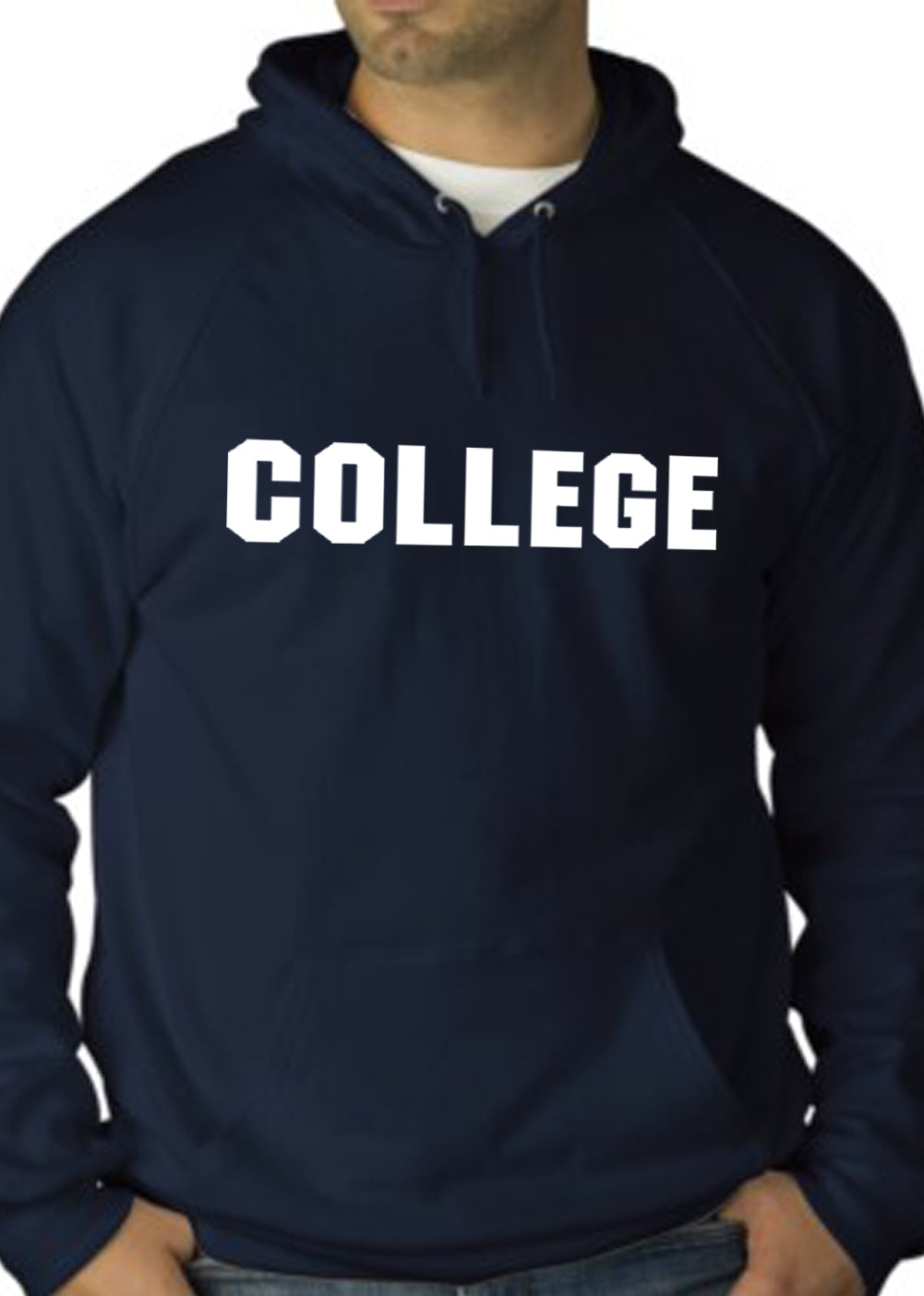 John Belushi Animal House "College" Adult Hoodie