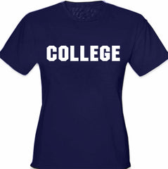 John Belushi Animal House "College" Girl's T-Shirt