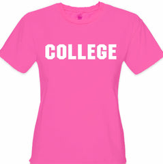 John Belushi Animal House "College" Girl's T-Shirt