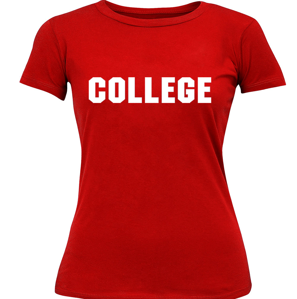 John Belushi Animal House "College" Girl's T-Shirt