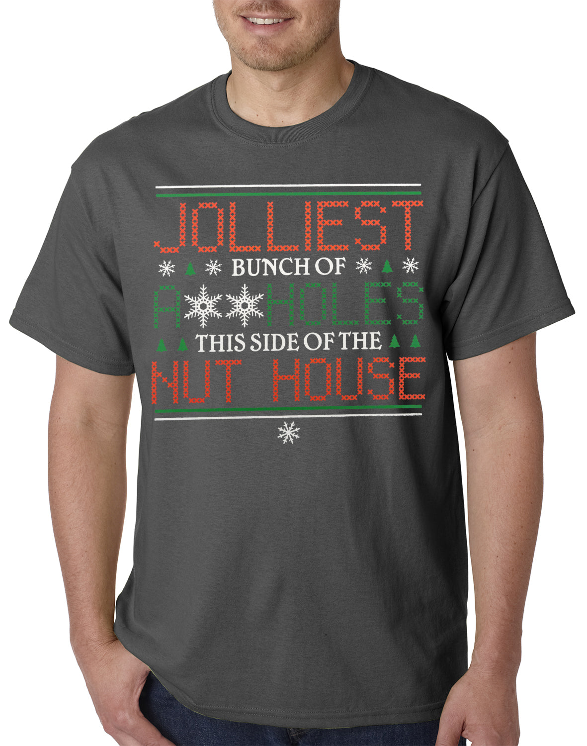 Jolliest A**holes Mens T-shirt