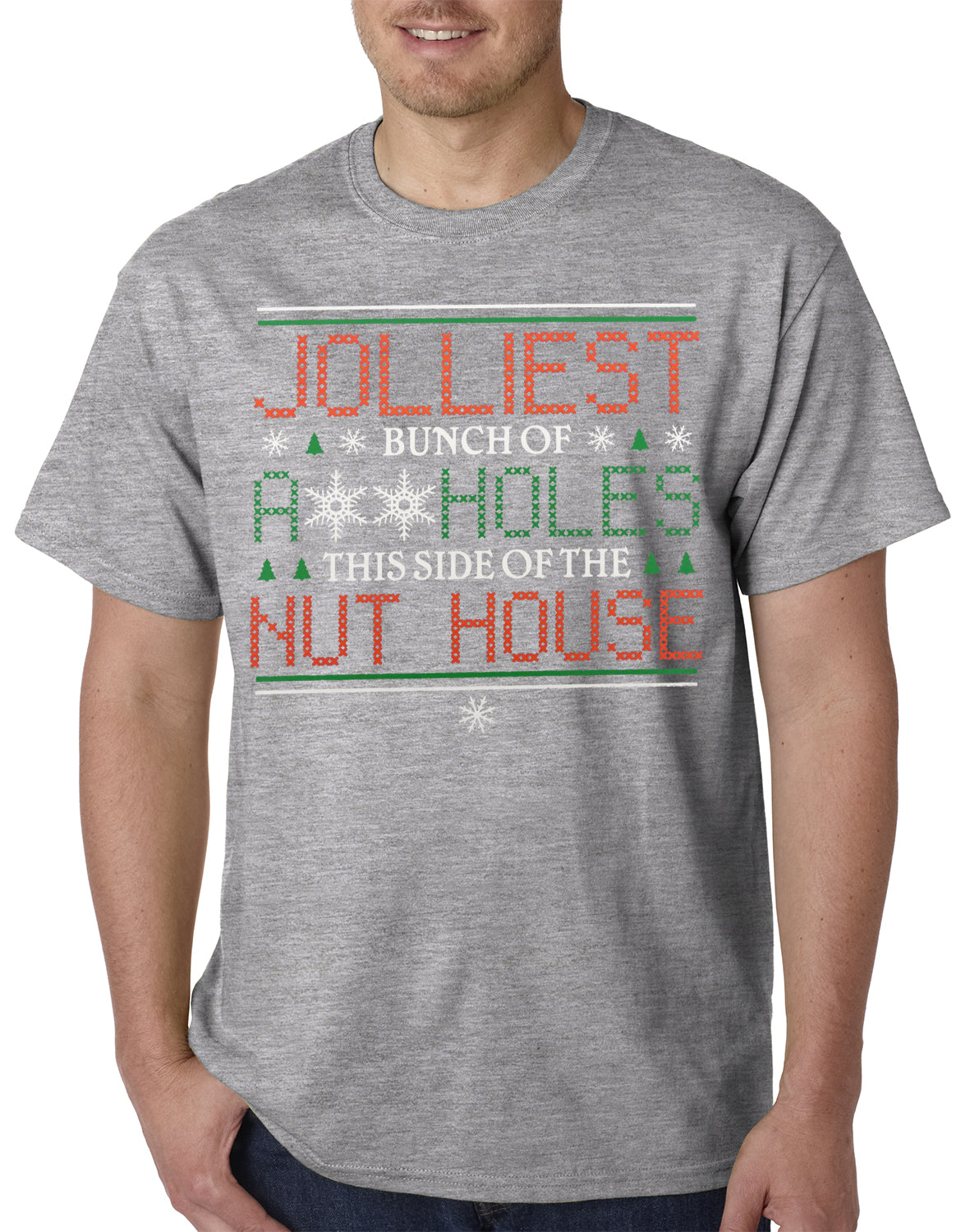 Jolliest A**holes Mens T-shirt