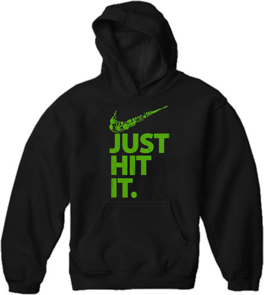 Just Hit It Adult Hoodie
