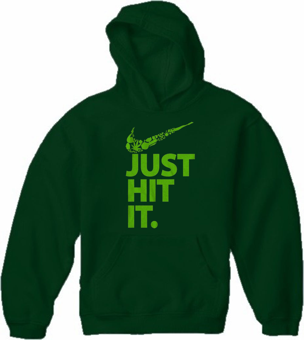 Just Hit It Adult Hoodie