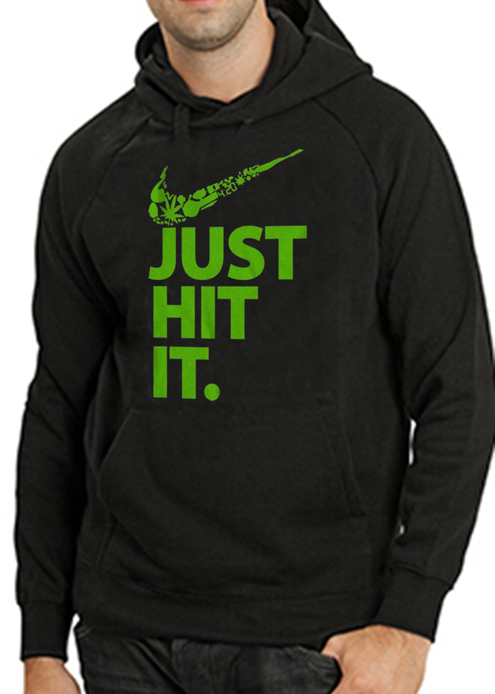Just Hit It Adult Hoodie