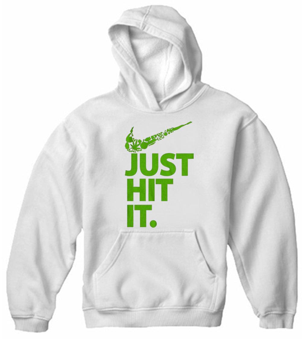Just Hit It Adult Hoodie